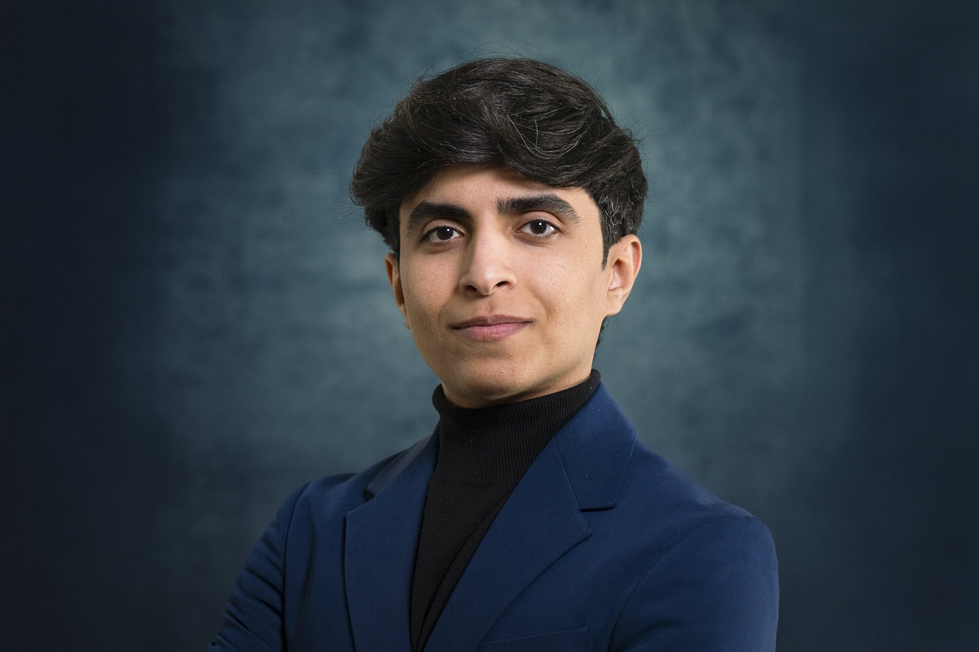 Saoedi-Arabië – Abdulaziz Abdulaziz uit Saoedi-Arabië is een van de portretten van Faces of Rotterdam